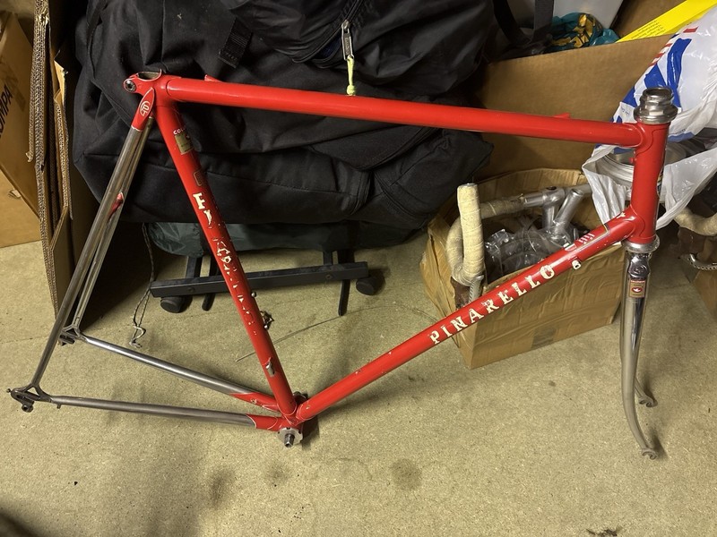 Pinarello Treviso Steel Bike Frame