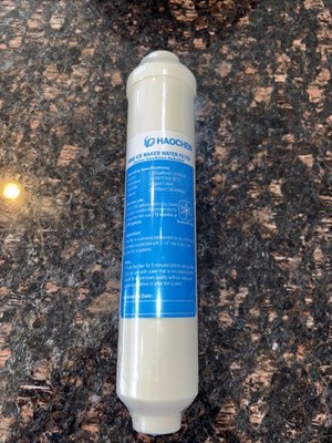 HAOCHEN Inline Water Filter for Ice Maker and 