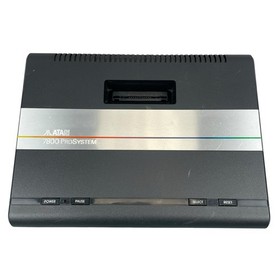 Atari 7800 ProSystem Video Game System Console, Power, RCA Cable, Tested Working