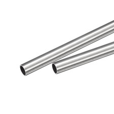 2Stk.304 Edelstahl Kapillarrohr OD 9mm x 0,6mm 250mm Metallrohr Wandst&auml;rke
