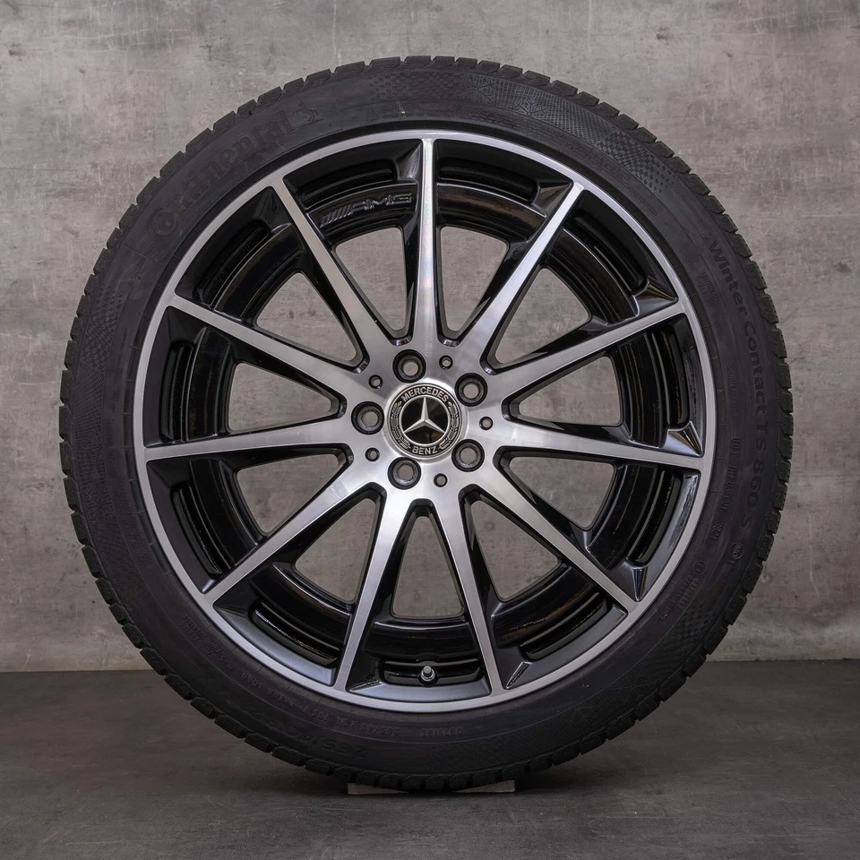 Mercedes EQS & 53 AMG Winterräder 21 Zoll 4Matic V297 Felgen A2974011400 - Bild 4 von 4