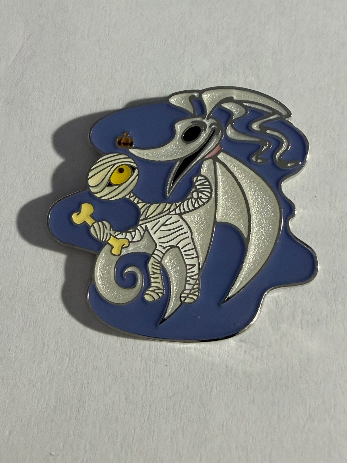 Mummy Holding a Bone and Zero - Nightmare Before Christmas 2023 Disney Pin G1