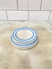 Set Of 5 Milk Glass Ceramic Butter Pats Child’s Plate Vintage