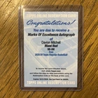 2025-26 Topps Marks of Excellence Davion Mitchell #ME-DM (AU)