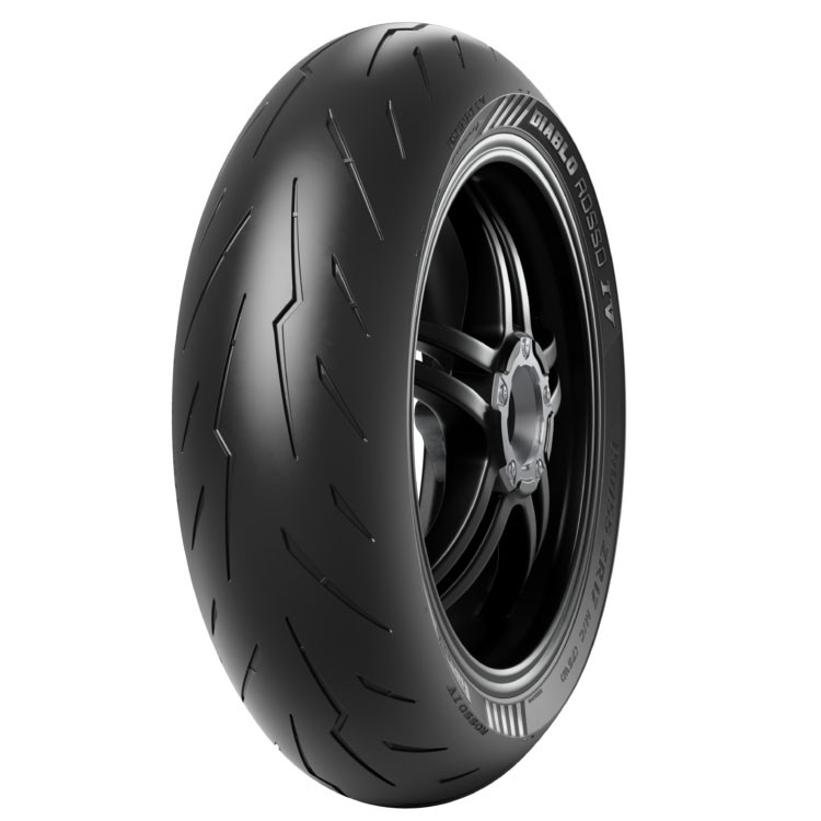 Pirelli Diablo Rosso IV Motorcycle Tyres - 180/60 ZR17 (75W) TL - Rear - Image 5