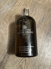 Molton Brown London Re-Charge Black Pepper Bath & Shower Gel 10oz NWOB