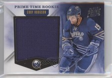2011-12 Panini Prime Time Rookie Materials 31/25 Cody Hodgson #14 8tn