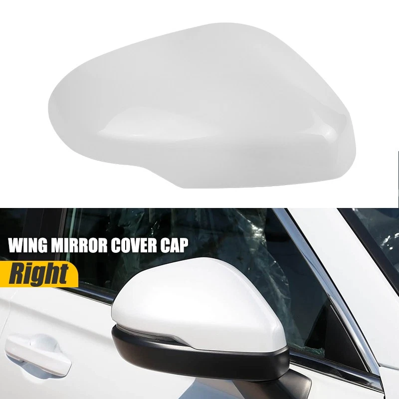 Passenger Right Side Mirror Cover Cap White For 2023 2024 2025 Honda CR-V HR-V