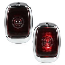 Tail Lights Assembly Chevy Pickup First Series 1942-1953 Red Pair Luces Traseras