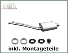 Endtopf NEU Mercedes Benz SL R107/ W107 300/ 420/ 500 Cabrio Auspuff + Anbausatz Endtopf NEU Mercedes Benz SL R107/ W107 300/ 420/ 500 Cabrio Auspuff + Anbausatz