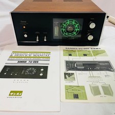 Sansui TU-666 Vintage AMFM Stereo Tuner w/ Manual Circuit Diagram FullyFunction