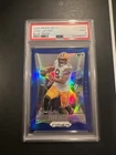 2024 Panini Prizm Deca Football Blue Josh Jacobs #110 PSA 9