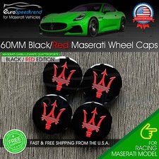 Maserati Black Red Wheel Center Cap 60mm Ghibli Gts Levante Quattroporte 4pcs Oe Maserati Black Red Wheel Center Cap 60mm Ghibli Gts Levante Quattroporte 4pcs Oe