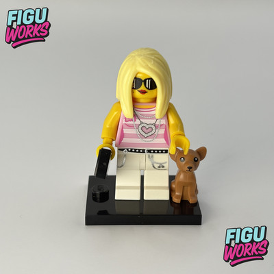 LEGO Minifigur / Minifigure Serie 10   Trendsetter / Trendsetterin (col158)