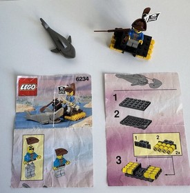 LEGO SYSTEM PIRATES RENEGADE'S RAFT 6234 - 100% Complete