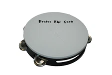 Damaged - Rhythm Band 8" Economy Scripture Tambourine #R5463