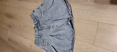 SHEIN Jupe en jean bleu délavé taille 9Y coton - Photo 1/2