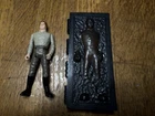 Last 17 KENNER STAR WARS 1984 POTF POWER OF THE FORCE HAN IN CARBONITE COMPLETE