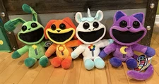 NWT Culturefly Poppy Playtime Smiling Critters 12" Plush Figure Lot Set of 4