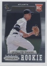 2012 Panini Prizm Andrelton Simmons #182 Rookie RC 1j2