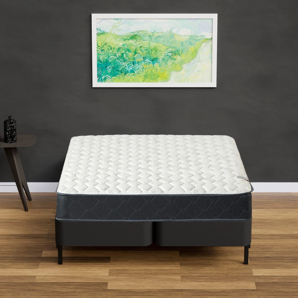 Wood Split High Profile Traditional 8-inch Fully Assembled Foundation Set-Str... - Image 2 of 4