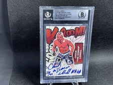 Chuck Liddell Custom TradingCard Iceman Collection Limited Ed./99 Authentic Auto
