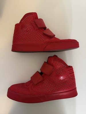 2014 Nike Flystepper 2K3 Prm University Red Chrome 677473-601  Us 9