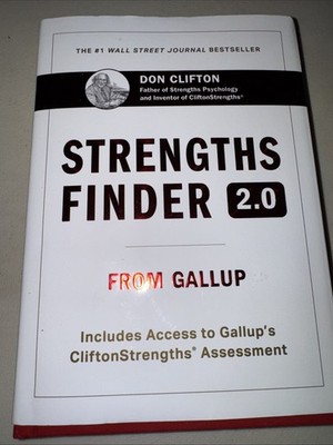 STRENGTHS FINDER 2.0 Hardcover Book by Tom Rath -- NEW w/ UNUSED ACCESS CODE