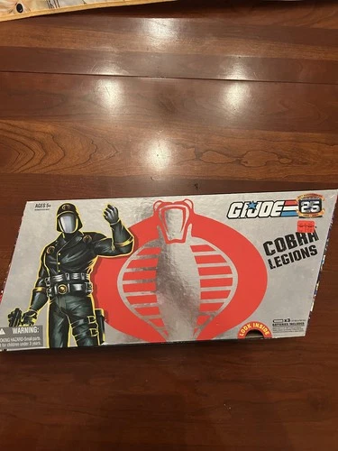 GI Joe 25th Anniversary: Cobra Legions 5 Figure Box Set 2007 New