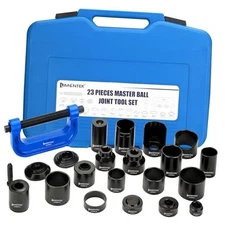 23Pcs Ball Joint Press Kit, Heavy Duty Master Ball Joint Removal Tool, U 