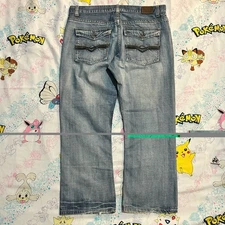 Y2K 2000’s Boot Cut Flypaper Denim Jeans Men’s Size 36x30 