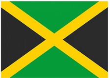 Bandiera Giamaica / 90 x 150 cm | Abbigliamento da stampa | 