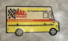 Vintage Mac Tools Truck Key Board Holder Rack Auto Repair Shop Advertising Sign