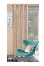 Eurofirany Day Curtain Amanda, Brown, 140 Cm X 250 Cm