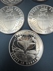Lot of 19 1 oz .999 Fine Copper Rounds Protect The Future Planes Tanks BU — photo 8