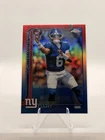 2025 Topps Chrome NFL Jaxson Dart Rookie Red/White/Blue New York Giants #306