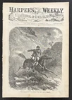 HARPER'S WEEKLY DEC. 12, 1863 - GUERRILLA WARFARE & RESCUE OF WOUNDED OFFICER