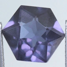 Natural 6.75 Ct Certified Color Change Alexandrite 11x11 MM Hexagon Gemstone