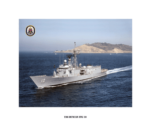 USS Thach FFG 43 Guided Missile Frigates USN Navy Photo Print US Naval Ship