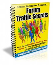 FORUM Traffic Secrets; How To Get Instant Ready To Buy Traffic Website Cash (CD)