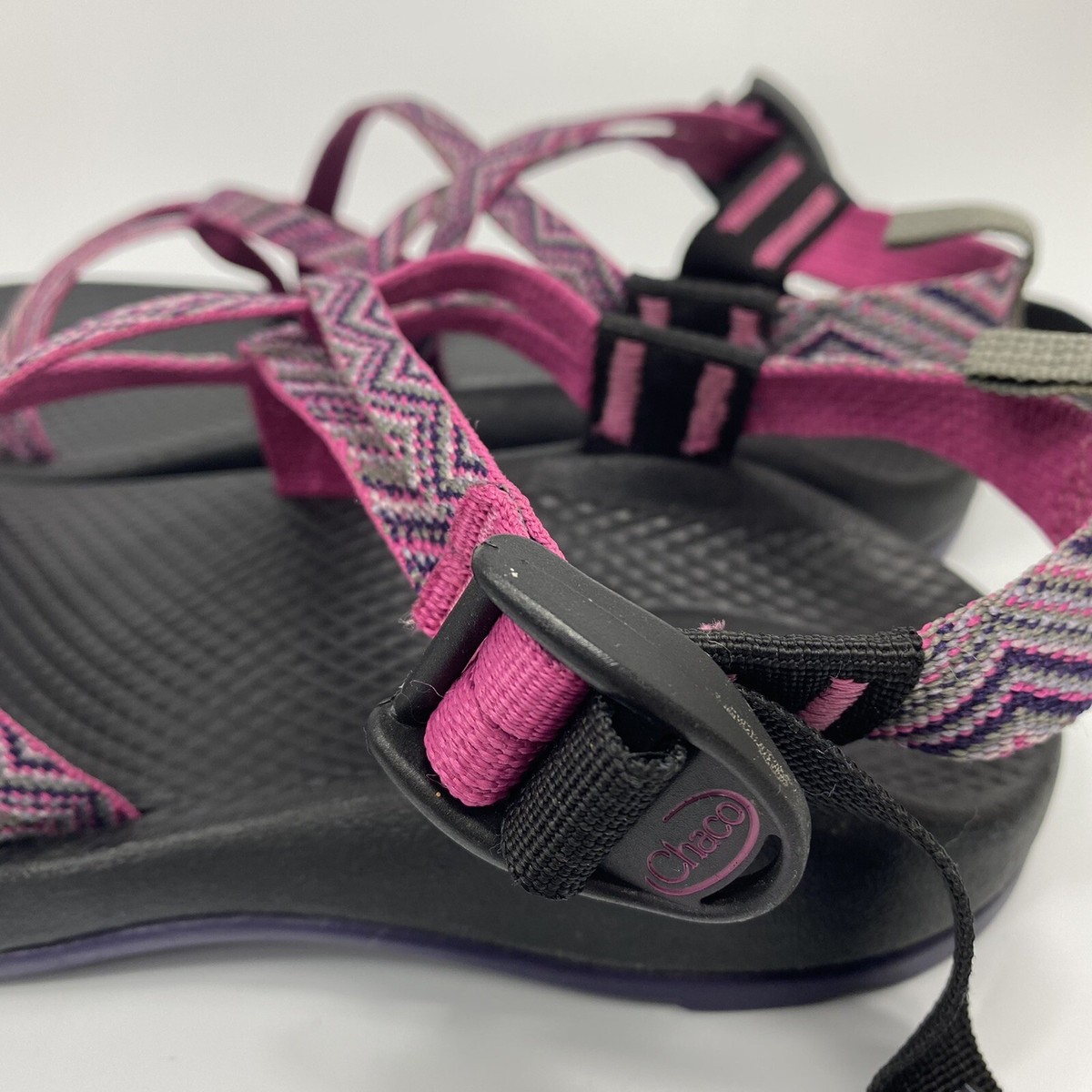 Chaco Sandals ZX1 Women's Size 5 Pink Double Strap EXCELLENT | eBay