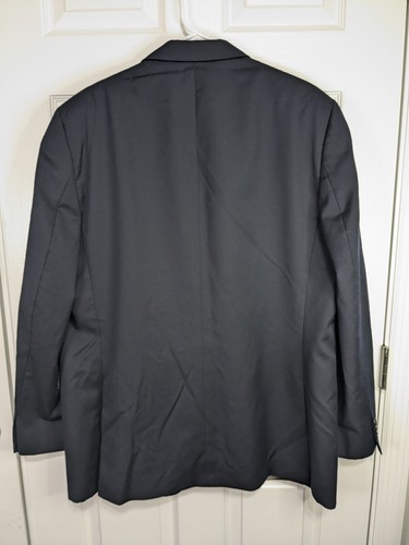 Jack Victor Blazer Men's 46L Blue Single Breasted Wool - Picture 6 of 14