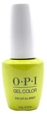 OPI GelColor Soak-Off Gel Polish 0.5 oz - Stay Out All Bright GCP008 AUTHENTIC