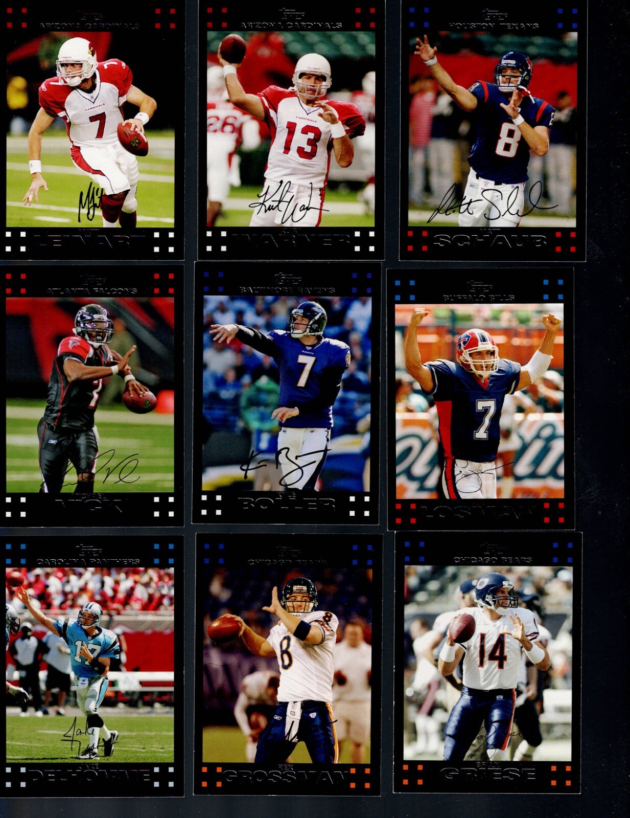 2007 TOPPS  FOOTBALL COMPLETE YOUR SET 1-250 BUY 2 GET 1 FREE!