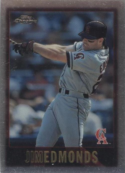 1997 Topps Chrome - Jim Edmonds #28 - 1 of 1