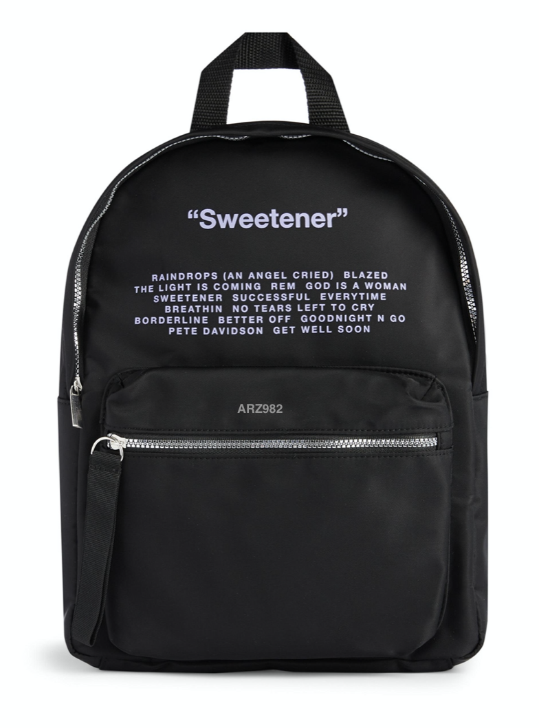 ariana grande backpack primark