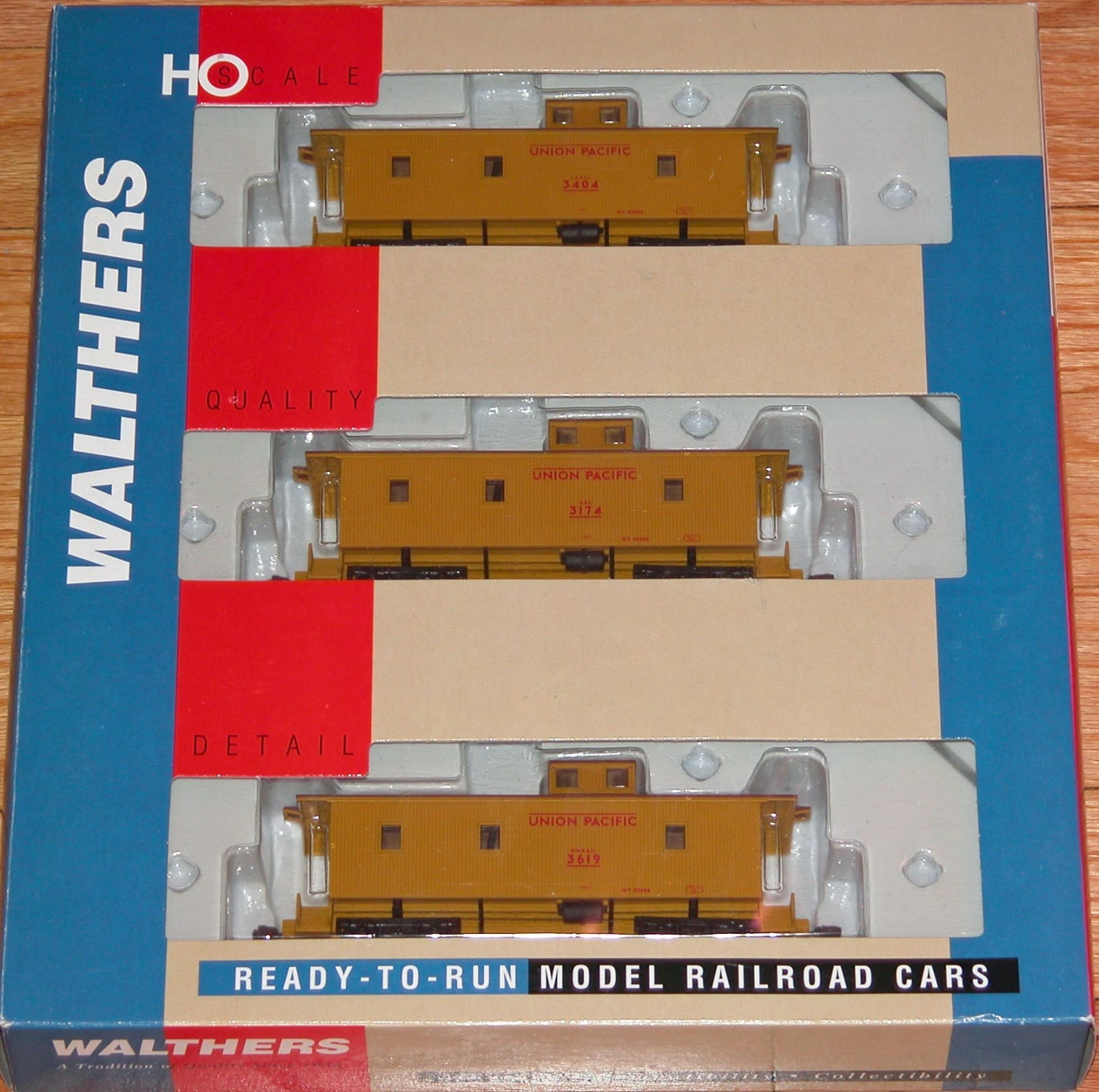 Walthers 932-37541 CA-1 Madera Furgón De Cola Ltd 3-PK Union Pacific up amarillo subsidiario marca en liquidación de venta Walthers 932-37541 CA-1 CA-1 CA-1 Madera Furgón De Cola Ltd 3-PK Union Pacific up amarillo subsidiario venta caliente