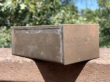 WW2 US Military Escape & Evasion Tinned Survival Matches Field Gear Equipment