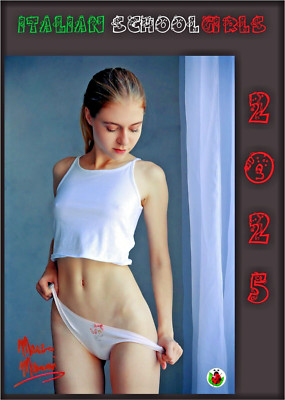 Calendario Sexy 2025 Studentesse Universitarie Italiane Modelle di
