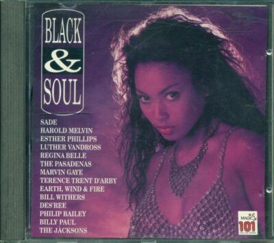 Black & Soul Radio 101 - Sade/Marvin Gaye/Philip Bailey/Earth Wind & Fire Cd Ex